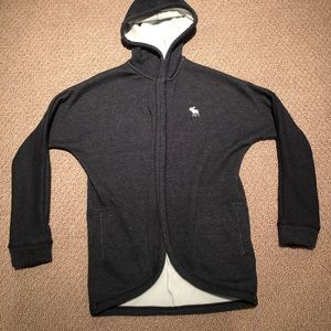 Abercrombie Fur Lined Comfy Cardigan With Pockets